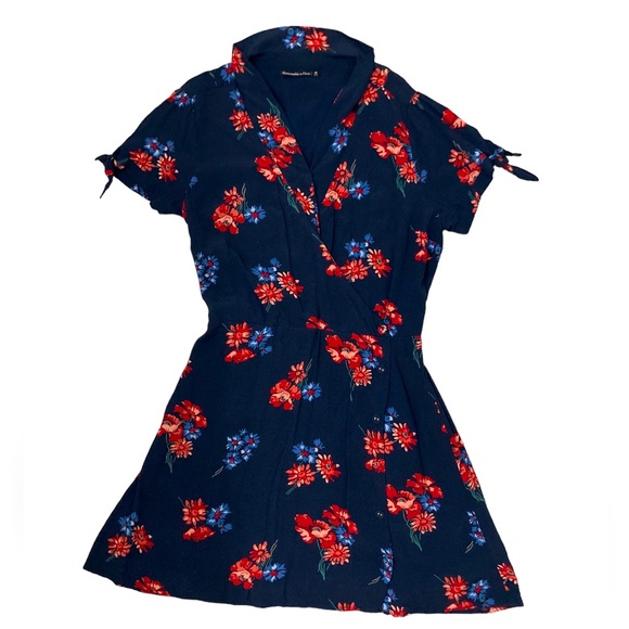 abercrombie & Fitch Floral Print Dress Sz Youth M - Picture 1 of 16